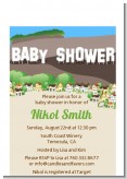 Hollywood Sign - Baby Shower Petite Invitations