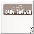 Hollywood Sign - Baby Shower Return Address Labels thumbnail