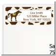 Horse - Birthday Party Return Address Labels thumbnail