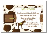 Horse - Birthday Party Petite Invitations