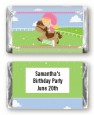 Horseback Riding - Personalized Birthday Party Mini Candy Bar Wrappers thumbnail