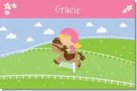 Horseback Riding - Personalized Birthday Party Placemats