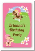 Horseback Riding - Custom Large Rectangle Birthday Party Sticker/Labels