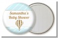 Hot Air Balloon Boy Gold Glitter - Personalized Baby Shower Pocket Mirror Favors thumbnail