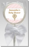 Hot Air Balloon Gold Glitter - Personalized Baby Shower Lollipop Favors Hot Air Balloon Gold Glitter - Personalized Baby Shower Lollipop Favors