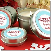 Hot Air Balloons - Christmas Candle Favors