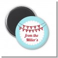 Hot Air Balloons - Personalized Christmas Magnet Favors thumbnail