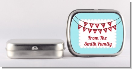 Hot Air Balloons - Personalized Christmas Mint Tins