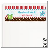 Hot Cocoa Party - Christmas Return Address Labels