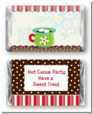 Hot Cocoa Party - Personalized Christmas Mini Candy Bar Wrappers