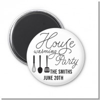 House Warming - Personalized Bridal Shower Magnet Favors