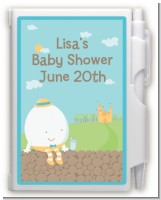 Humpty Dumpty - Baby Shower Personalized Notebook Favor