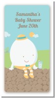 Humpty Dumpty - Custom Rectangle Baby Shower Sticker/Labels