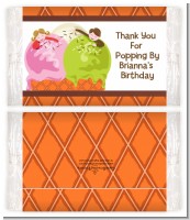 Ice Cream - Personalized Popcorn Wrapper Birthday Party Favors