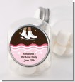Ice Skating African American - Personalized Birthday Party Candy Jar thumbnail