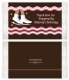 Ice Skating African American - Personalized Popcorn Wrapper Birthday Party Favors thumbnail