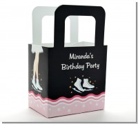 Ice Skating - Personalized Birthday Party Favor Boxes