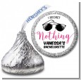 I Regret Nothing - Hershey Kiss Bridal Shower Sticker Labels thumbnail