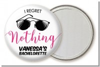 I Regret Nothing - Personalized Bridal Shower Pocket Mirror Favors