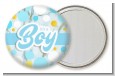 It's A Boy Blue Gold - Personalized Baby Shower Pocket Mirror Favors thumbnail