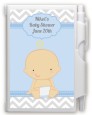 It's A Boy Chevron - Baby Shower Personalized Notebook Favor thumbnail