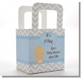 It's A Boy Chevron - Personalized Baby Shower Favor Boxes thumbnail
