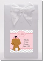 It's A Girl Chevron African American - Baby Shower Goodie Bags