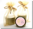 It's A Girl Chevron - Baby Shower Gold Tin Candle Favors thumbnail