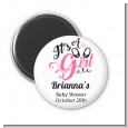 It's A Girl - Personalized Baby Shower Magnet Favors thumbnail