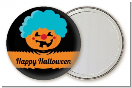 Jack O Lantern Clown - Personalized Halloween Pocket Mirror Favors