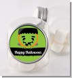 Jack O Lantern Frankenstein - Personalized Halloween Candy Jar thumbnail