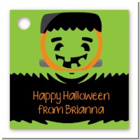 Jack O Lantern Frankenstein - Personalized Halloween Card Stock Favor Tags