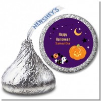 Jack O Lantern - Hershey Kiss Halloween Sticker Labels