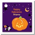 Jack O Lantern - Personalized Halloween Card Stock Favor Tags thumbnail