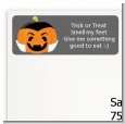 Jack O Lantern Vampire - Halloween Return Address Labels thumbnail