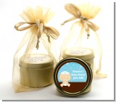 Jewish Baby Boy - Baby Shower Gold Tin Candle Favors
