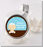Jewish Baby Boy - Personalized Baby Shower Candy Jar