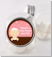 Jewish Baby Girl - Personalized Baby Shower Candy Jar