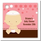 Jewish Baby Girl - Personalized Baby Shower Card Stock Favor Tags