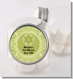 Jewish Star of David Sage Green - Personalized Bar / Bat Mitzvah Candy Jar thumbnail