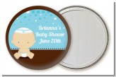Jewish Baby Boy - Personalized Baby Shower Pocket Mirror Favors