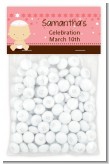 Jewish Baby Girl - Custom Bar / Bat Mitzvah Treat Bag Topper