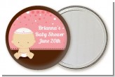 Jewish Baby Girl - Personalized Baby Shower Pocket Mirror Favors