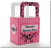 Juicy Couture Inspired - Personalized Birthday Party Favor Boxes