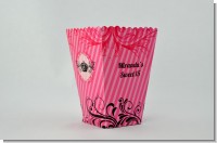 Juicy Couture Inspired - Personalized Birthday Party Popcorn Boxes