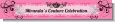 Juicy Couture Inspired - Personalized Birthday Party Banners thumbnail