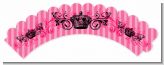 Juicy Couture Inspired - Birthday Party Cupcake Wrappers