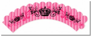 Juicy Couture Inspired - Birthday Party Cupcake Wrappers