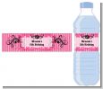 Juicy Couture Inspired - Personalized Birthday Party Water Bottle Labels thumbnail