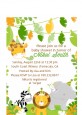 Jungle Party - Baby Shower Petite Invitations thumbnail